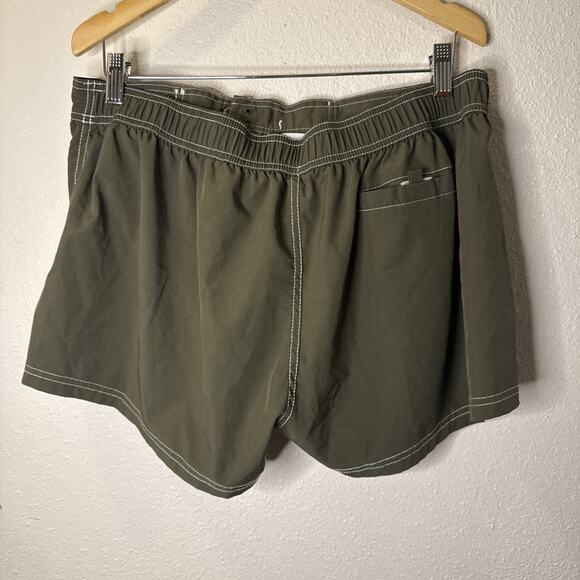 ROMWE Board Shorts Womens XL Green Beach Swim Surf Water Sports 90s Y2K Style - Picture 2 of 6